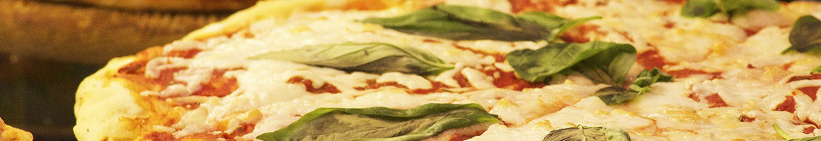 Eating Italian Pizza at Pizza Mart Kent restaurant in Kent, WA.